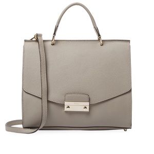 Furla work bag with gold hardware- EUC